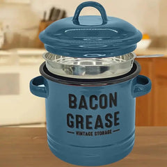 1pc Enamel Pot with Lid - Wize - Z