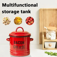 1pc Enamel Pot with Lid - Wize - Z