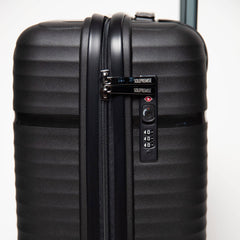 20 - inch Black Carry - On Hardcase Roller Luggage - Wize - Z