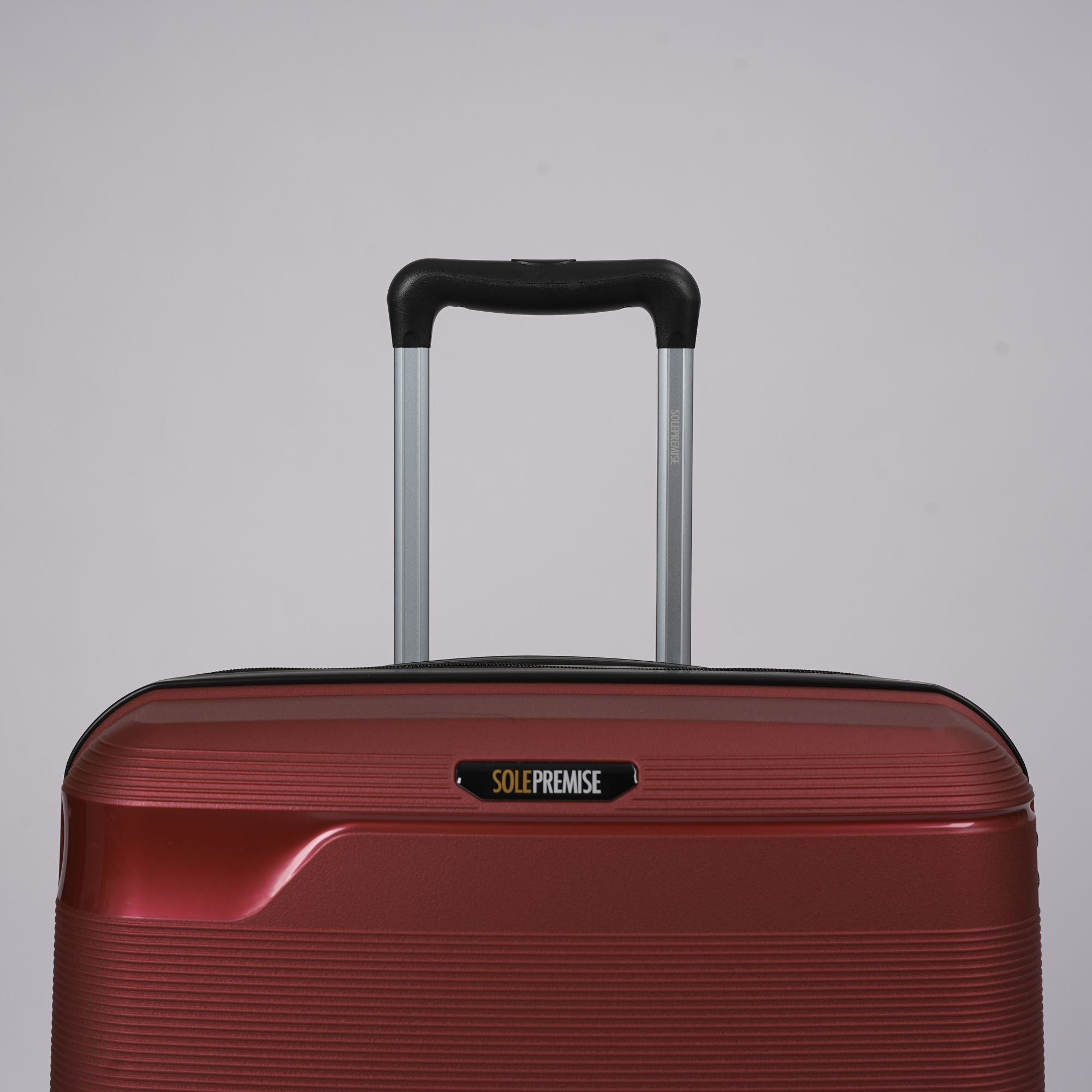 20 - inch Red Carry - On Hardcase Roller Luggage - Wize - Z