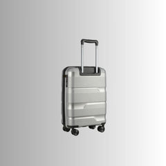 20 - inch Silver Carry - On Hardcase Roller Luggage - Wize - Z