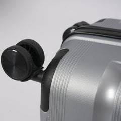 20 - inch Silver Carry - On Hardcase Roller Luggage - Wize - Z