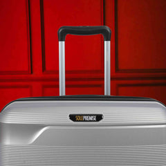 20 - inch Silver Carry - On Hardcase Roller Luggage - Wize - Z