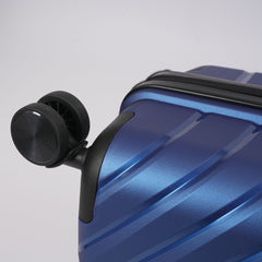24 - inch Blue Hardcase Roller Luggage - Wize - Z