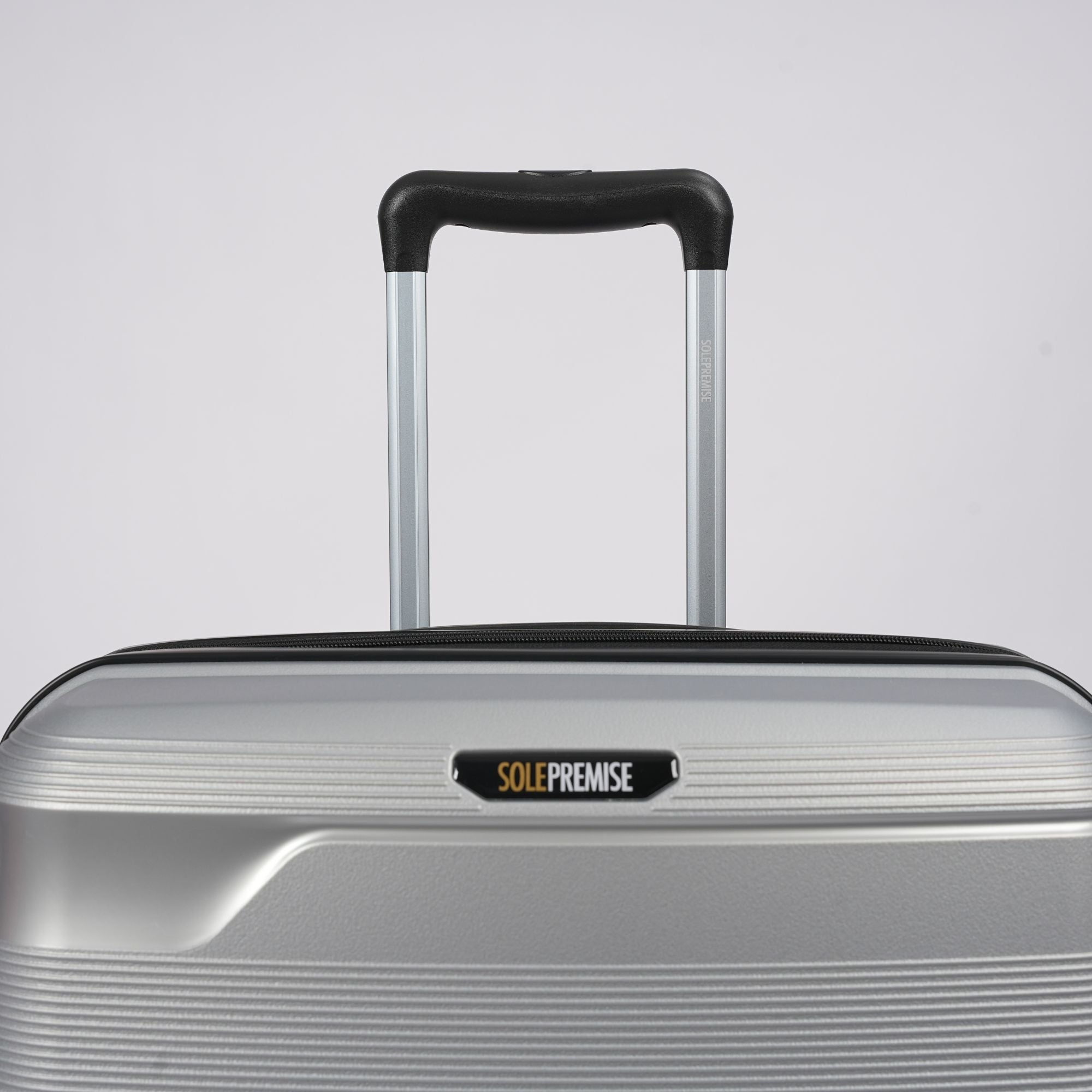 24 - inch Silver Hardcase Roller Luggage - Wize - Z
