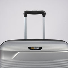 24 - inch Silver Hardcase Roller Luggage - Wize - Z