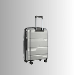 24 - inch Silver Hardcase Roller Luggage - Wize - Z