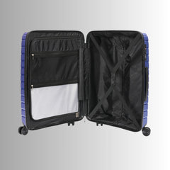 28 - inch Blue Hardcase Roller Luggage - Wize - Z