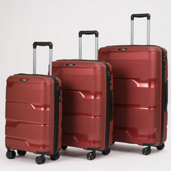 28 - inch Red Hardcase Roller Luggage - Wize - Z