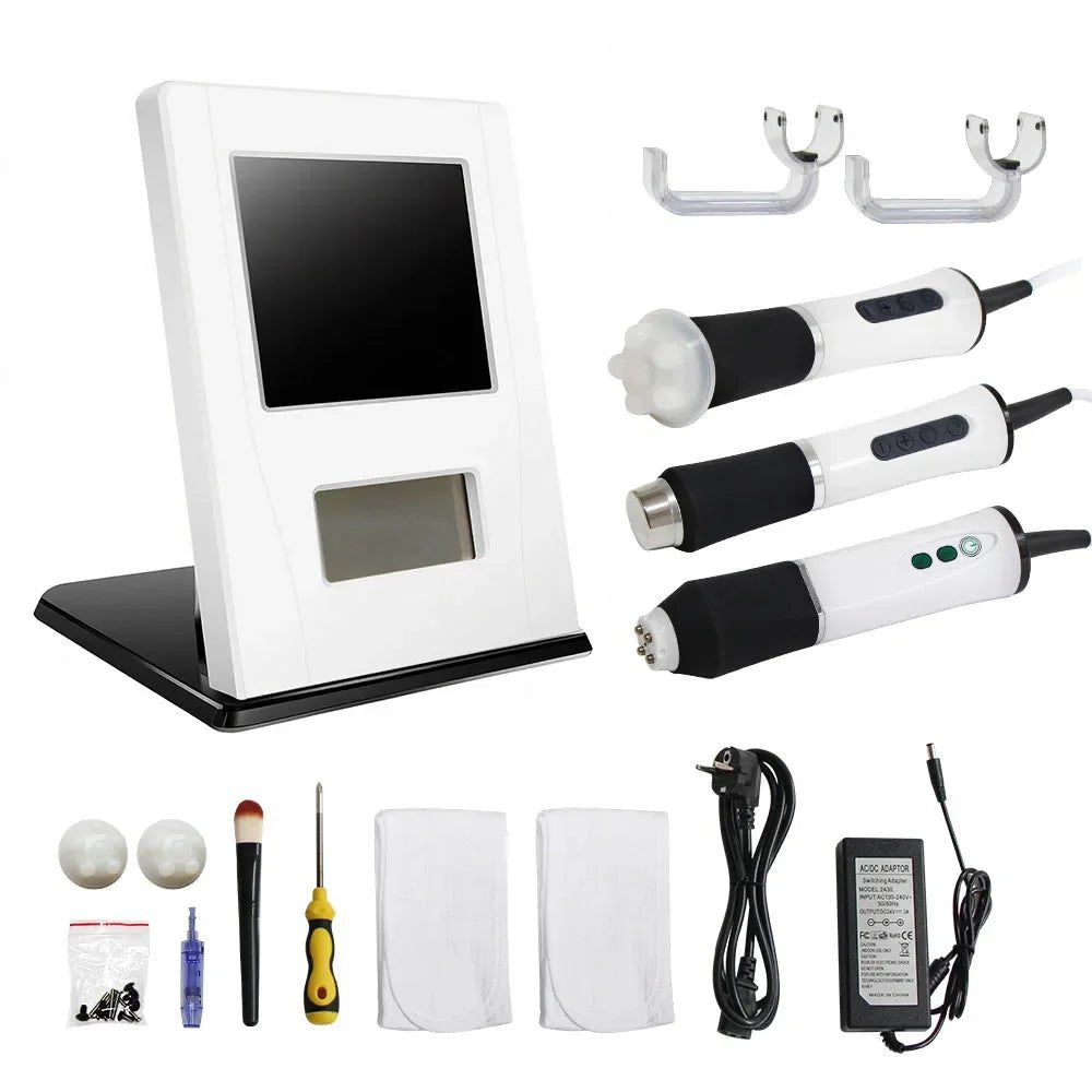 3-in-1 Oxygen Facial Machine for Skin Tightening & Care - Wize-Z