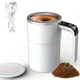 304 Stainless Electric Stirring Coffee Cup - Mother's Day Gift - Wize-Z