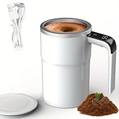 304 Stainless Electric Stirring Coffee Cup - Mother's Day Gift - Wize-Z