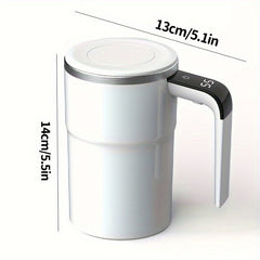 304 Stainless Electric Stirring Coffee Cup - Mother's Day Gift - Wize-Z
