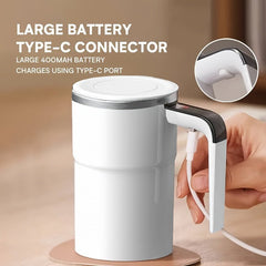 304 Stainless Electric Stirring Coffee Cup - Mother's Day Gift - Wize-Z