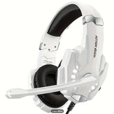 Gaming Headset with LED Lights & Microphone - Noise-Cancelling Surround Sound - Wize-Z