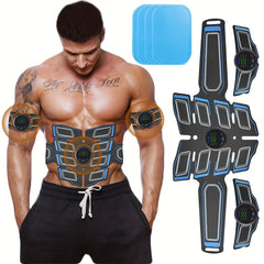 6 Mode Rechargeable EMS Massage Belt - Muscle Stimulator - Wize-Z