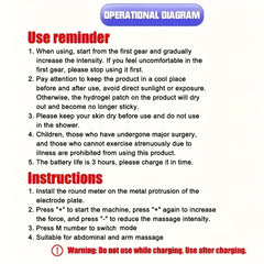 6 Mode Rechargeable EMS Massage Belt - Muscle Stimulator - Wize-Z