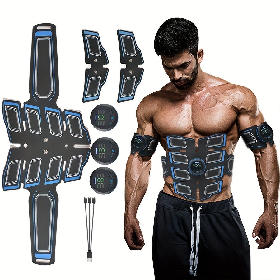 6 Mode Rechargeable EMS Massage Belt - Muscle Stimulator - Wize-Z