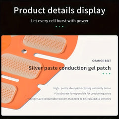 6 Mode Rechargeable EMS Massage Belt - Muscle Stimulator - Wize-Z