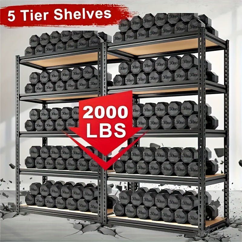 72 Inch Heavy - duty Metal Storage Rack - Wize - Z