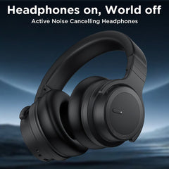 Active Noise Cancelling Headphones Wireless Headphones with Rich Bass - Wize - Z