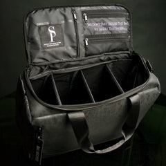 Black Leather Sneaker Duffle - Wize - Z