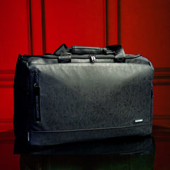 Black Leather Sneaker Duffle - Wize - Z
