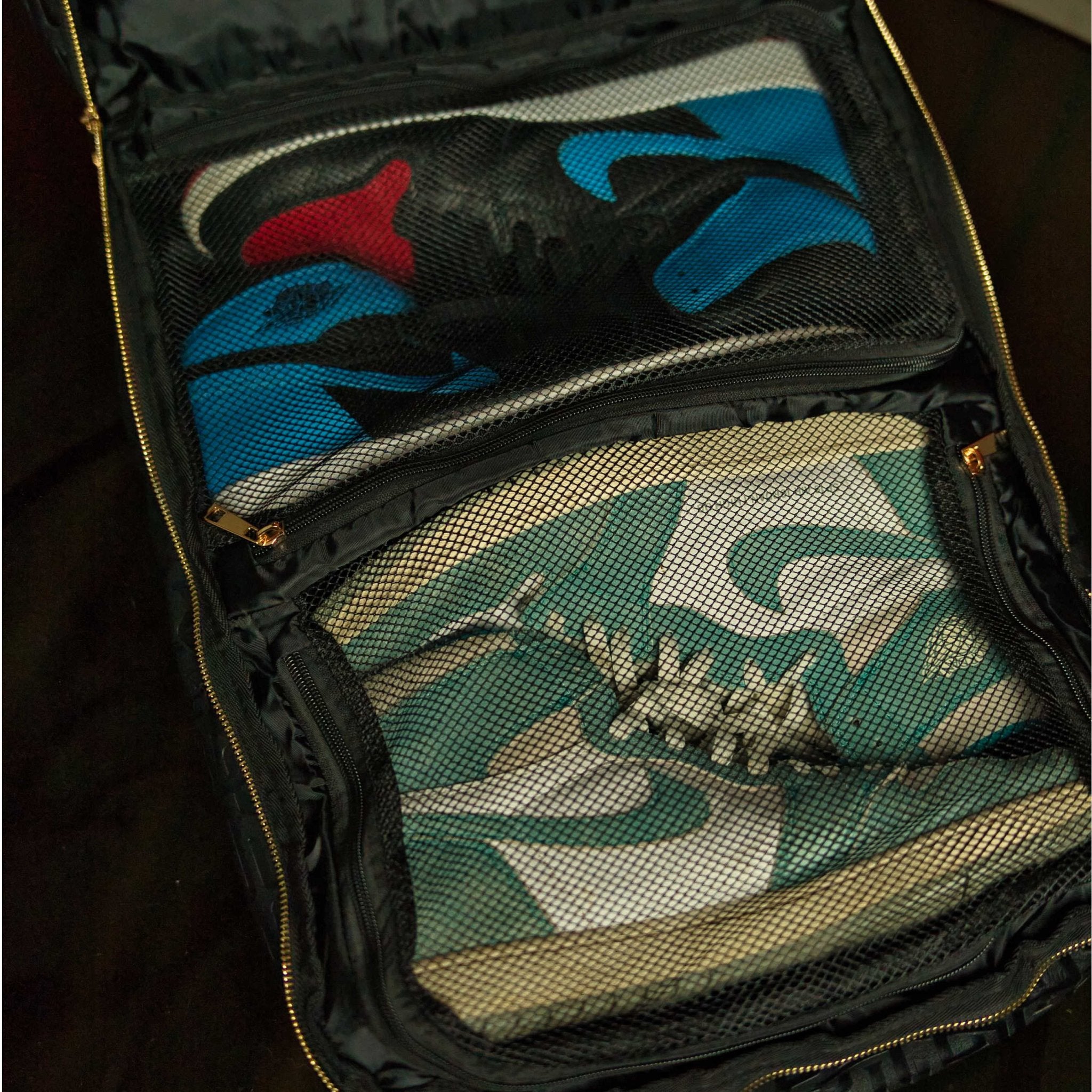 Black Monogram Leather Commuter Bag - Wize - Z