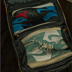 Black Monogram Leather Commuter Bag - Wize - Z