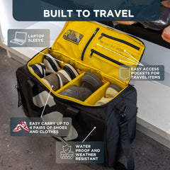 Black Sneaker Duffle - Wize - Z