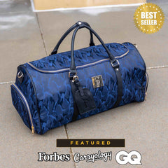Blue Camo Weekender Duffle Bag - Wize - Z