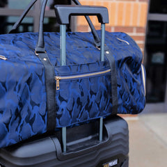 Blue Camo Weekender Duffle Bag - Wize - Z