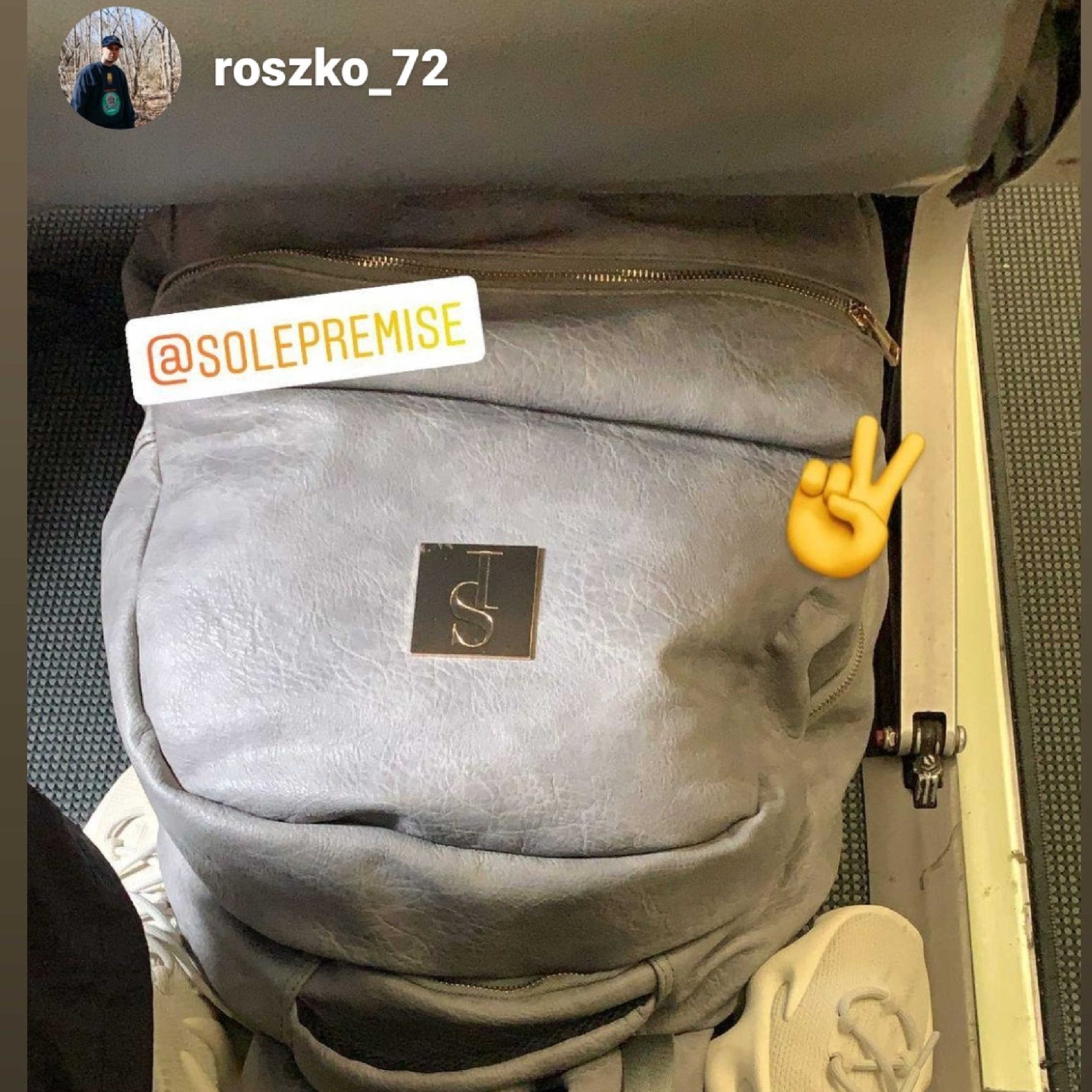 Brown Leather Commuter Bag - Wize - Z