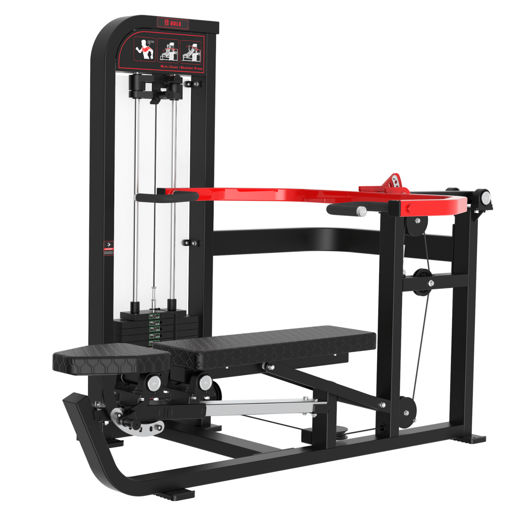 BUILD Chest & Shoulder Multi Press (New) - Wize - Z