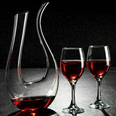 Crystal U - shaped 1500ml Wine Decanter - Wize - Z