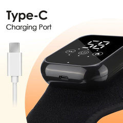 Electric Heat And Vibration Ankle Massager Infrared Hot Compress - Wize - Z