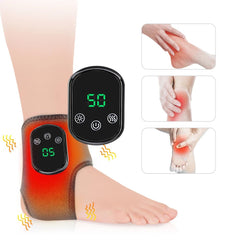 Electric Heat And Vibration Ankle Massager Infrared Hot Compress - Wize - Z