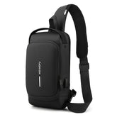 Lockable Crossbody Motorcycle Backpack - Wize - Z