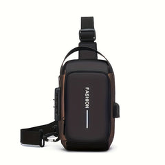 Lockable Crossbody Motorcycle Backpack - Wize - Z