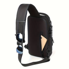 Lockable Crossbody Motorcycle Backpack - Wize - Z