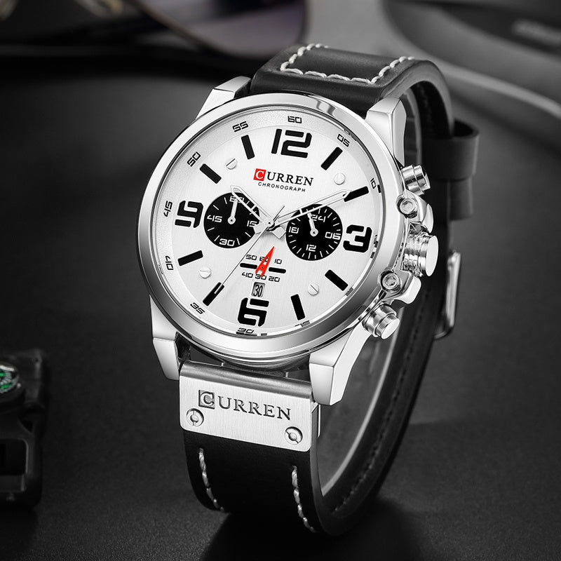 Men's Casual Sports Watch with Multifunctional Timer and Calendar - Wize - Z