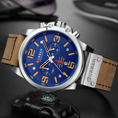 Men's Casual Sports Watch with Multifunctional Timer and Calendar - Wize - Z