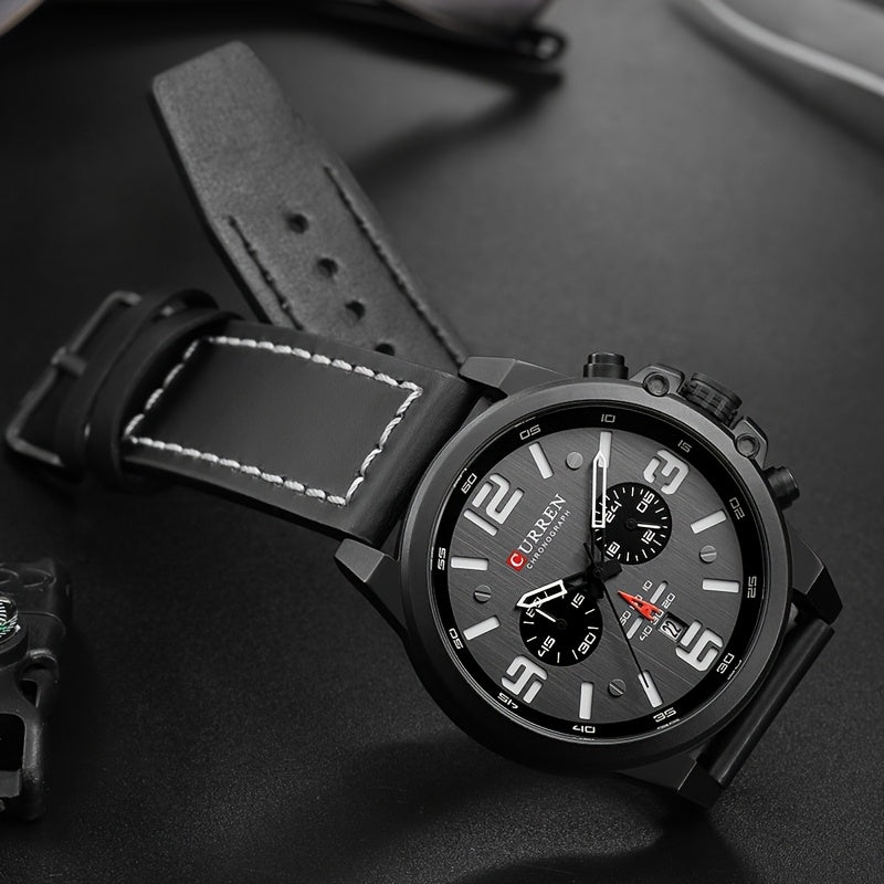 Men's Casual Sports Watch with Multifunctional Timer and Calendar - Wize - Z