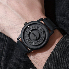 Men's Magnetic Quartz Watch with Analog Display - Wize - Z