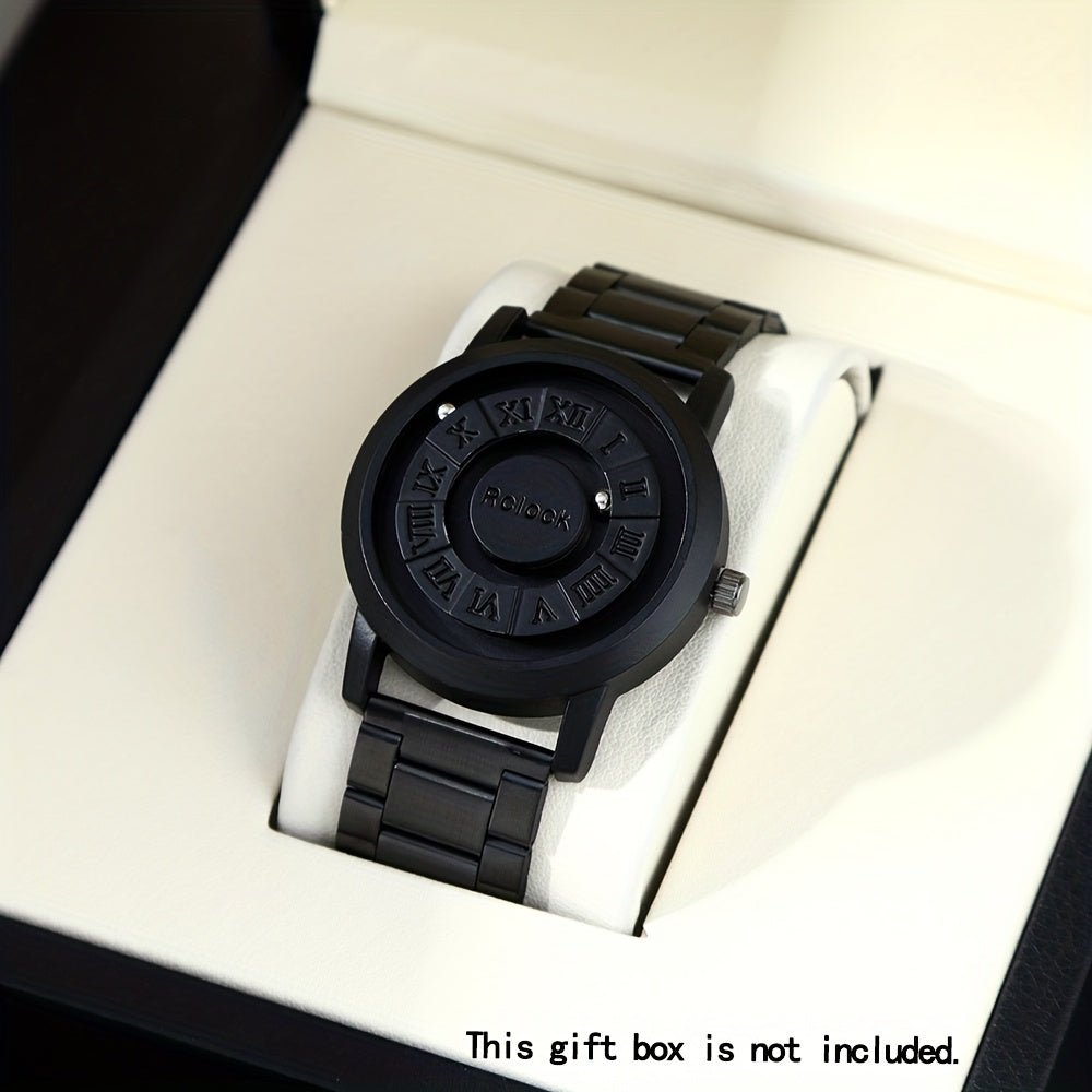 Men's Magnetic Quartz Watch with Analog Display - Wize - Z