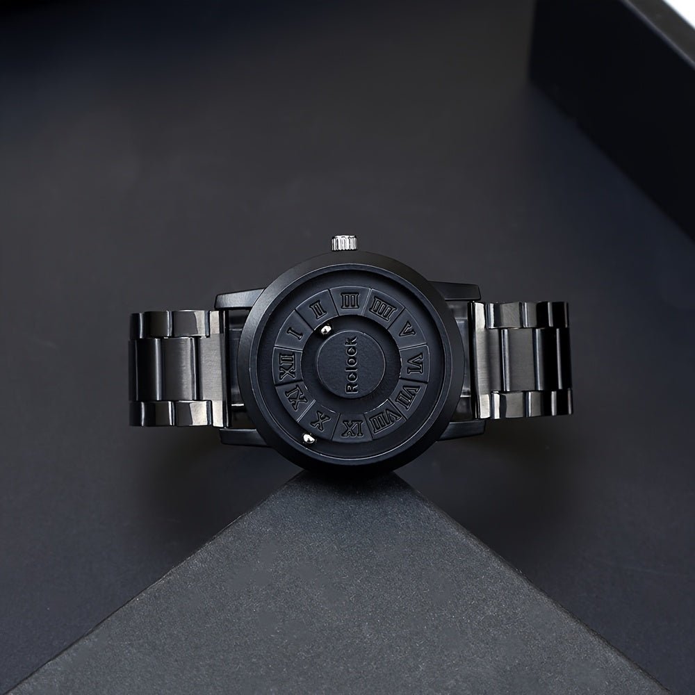 Men's Magnetic Quartz Watch with Analog Display - Wize - Z