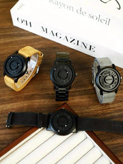 Men's Magnetic Quartz Watch with Analog Display - Wize - Z