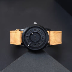 Men's Magnetic Quartz Watch with Analog Display - Wize - Z