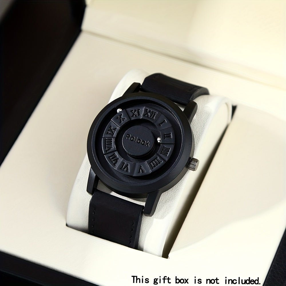 Men's Magnetic Quartz Watch with Analog Display - Wize - Z