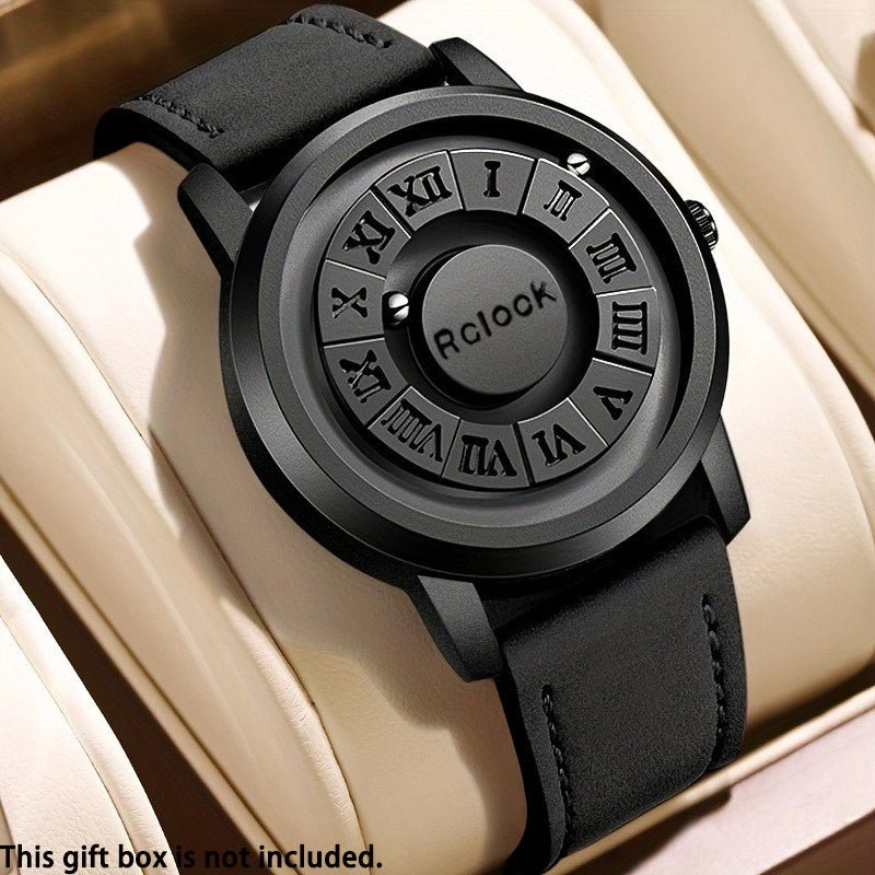 Men's Magnetic Quartz Watch with Analog Display - Wize - Z